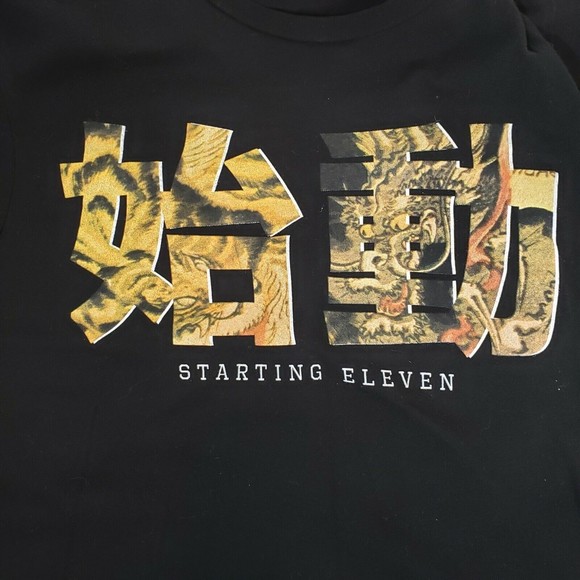 SLC Los Angeles Starting Eleven Soccer T shirt Japanese Tiger and Dragon Small - Picture 1 of 6